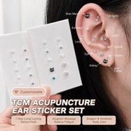 10pcs/Pack Ear Care Acupuncture Ear Patches, Disposable Ear Patches, Massage Therapy Acupuncture Pat