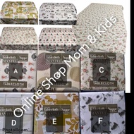 Vinyl Table Cloth /Plastic Protector 4-8seater,round,square, rectangle