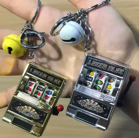 phone keychain casino Pendant Classic Game Machine Children's Handheld playstation keychain arcade k