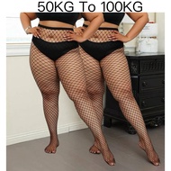 Plus size fish net socking Psn s007