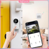  Door Bell with Receiver Household Door Bell Wireless Doorbell with High-res Camera Wifi Two-way Audio Night Vision Secure Your Home with Cordless Security Doorbell