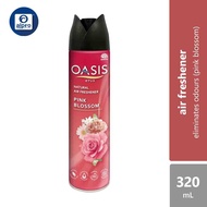 Oasis Natural Air Freshener Spray - Pink Blossom/Relaxing Purple/Lively Green (320ml)