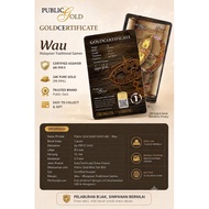 Public Gold Gold Certificate 1g (24K Au999.9) – Siri Wau Malaysian Traditional Games