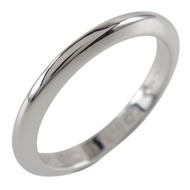Cartier Knife Edge Ring, size 7, Pt950 platinum, approximately 3.5g, Women's [Pre-owned]
