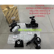 TOYOTA ESTIMA ACR50 ACR55 2.4 VELLFIRE ANH20 2.4 ALPHARD ANH20 2.4 ENGINE MOUNTING SET (2WHEEL)