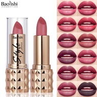Matte Lipstick Makeup BAOLISHI Lipstick Velvet Matte Matte Lipstick Lip Gloss