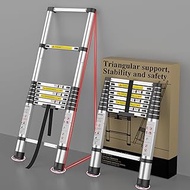 Telescoping Ladder Extension Telescopic Collapsible - 8.5 FT Rv Telescope Foldable Extendable Tall C