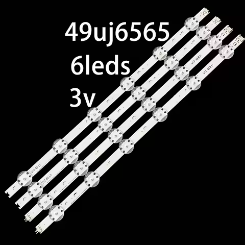 LED backlight strip for 49uj6565 49uj6525 49uj6585 49uj6510 49uj6560 ART3 2862 2863 6916L-2862A 6916