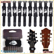 LETTER Guitar Beam Tape Stringed Instruments Silencing Electric Guitar Fret Muted Wraps