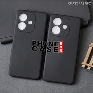 OPPO A5i OPPO A3X OPPO A3 NFC CASE MACARON BLACK SQ CASE BLACK OPPO A5i OPPO A3X OPPO A3 NFC