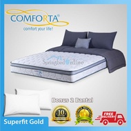 SPRINGBED COMFORTA SUPERFIT GOLD 200 X 200 Kasur Saja