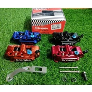 CALIPER PUMP 4 PISTON BREMBO Y15 ( USE Y125ZR DISC PLATE)