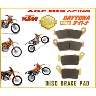 KTM SCRAMBLER BRAKE PADS EXC 125 94-03 200 99-03 ENDURO 250 4T 95-03 350 4T 94-97 380 98-99 GOLD QUA