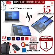 HP EliteBook x360 1030 G8 | i5 11th Gen | 13.3" Touch | 2-in-1 Convertible | Premium Business Laptop
