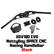 XDV180 EVO NottyBoy SPACE CNC Racing Handle Bar Alloy Plug N Play M8 Thread Hole Ball Joint For XDV1