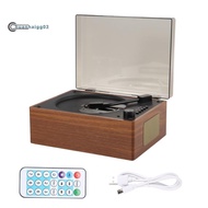 .Retro CD Player Rechargeable Support CD BT USB 3.5mm AUX Portable CD Player Bluetooth-Compatible 5.