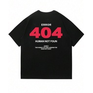 T-shirt Distro 404 Not Found - Men's Distro T-shirt Wanita