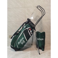 ST/💝MALBON2023Korean Golf Bag Men's and Women's Club Bag Canvas Double Hood Ball BagGOLFStandard Bracket Bag ZP9W