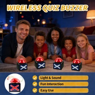 Quiz Buzzer Karaoke Contest Game Show Talent Show Fast Response Light Set Sound Trivia