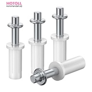 [MOTOLL] 4PCS Bifold Door Top Guide Wheel Bifold Cabinet Door Hardware Repair Parts