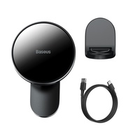 Baseus แท่นวางโทรศัพท์ในรถยนต์ รุ่น Big Energy Car Mount Wireless Charger สี ดำ