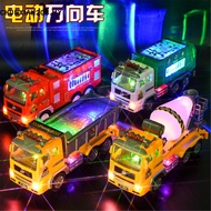 Mainan Budak Lelaki Lori Series Kereta Bomba, Polis, Garbage, Tanker Dengan Lampu & Lagu Toy Truck W