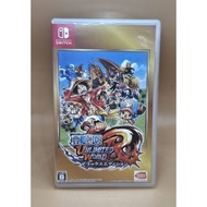 (Secondhand) Second Hand Nintendo Switch game: ONEPIECE UNLIMITED WORLD Has English. Good Condition 