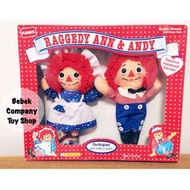 古董玩具 1980s raggedy Ann &amp; Andy 絕版玩具 8.5吋/22cm 布偶 安娜貝爾 娃娃 全新盒裝