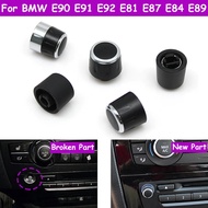 E90 E91 E92 E93 E81 E82 E87 E88 E84 E89 Car Radio CD Player Volume Button Knob For BMW 3 1 X1 Z4 Ser