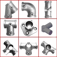 20/25/32mm 6-point round pipe connector steel pipe 20/25/32mm 6-point round Pipe connector steel Pip