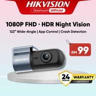 HIKVISION D1 1080p FHD Dashcam Superior Night Vision HDR High Resolution App Support WIFI