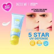 BESTSELLER | DAZZLE ME Attack on Sun UV Protection Essence Sunscreen Gel | Non-sticky