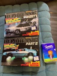 Back to the future 模型車 日本環球影城授權產品 回到未來 Delorean Jr