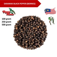 [Lada Hitam Sarawak] Black Pepper Berries Lada Hitam Biji 100gram/ 250gram / 500gram Homegrown