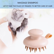 Shampoo Brush Artifact Silicone Head Massage Comb Relax Scalp Comb Care Hair S4o5
