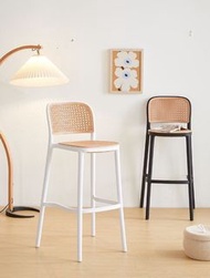 Nordic bar chair desk high chair 北歐吧檯椅 靠背凳酒吧前台高椅