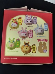 Sanrio Rody 7-11造型達摩不倒翁公仔盲盒711  Hello Kitty, My Melody, Kuromi, Cinnamoroll, Pompompurin，仲有隱藏版kuromi