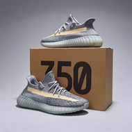 รองเท้า Yeezy 350 สีฟ้าอ่อน ระบายอากาศได้