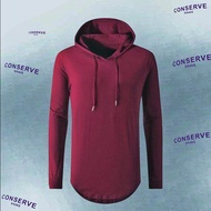 Hoodi Kurta lengan panjang / kaos kurta/kaos kurta pakistan/kaos kurta distro/kaos kurta lengan pend