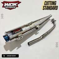 EKZOS EXHAUST KINGDRAG CUTTING STANDARD SRL 115, SRL 115 FI, LAGENDA, WAVE100, WAVE125i, EX5, DASH11