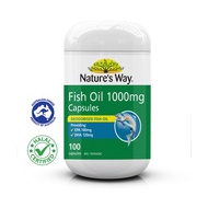 NATURES WAY FISH OIL 1000MG 100S