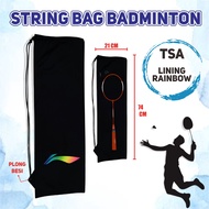 Rainbow badminton Racket bag badminton Racket bag Drawstring bag badminton Racket Sling bag badminton Racket bag