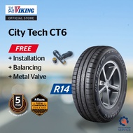 Viking City Tech CT6 R14 175/65 165/55 185/60 165/60 185/65 185/70 195/70 (with installation)