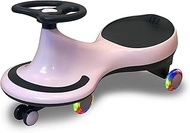 Joyano Swing Car, LED Flashing Wheels, Ride on Wiggle Car Boys and Girls, No Batteries, Gears or Ped