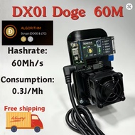 DX01 60MH/s 5nm Chip Doge Solo Miner 30dB Silent Scrypt LTC Miner 1.9" LILYGO Screen DOGEXUS Home