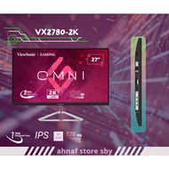 ViewSonic VX2780-2K 27" Gaming Monitor |HDR10 |170Hz |1ms |Social Studies |2K QHD