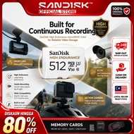 Sandisk High Endurance microSD Card (with Adapter) - 32GB/64GB/128GB/256GB/512GB