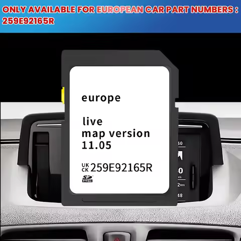 2023 V11.05 259E92165R for Renault Clio/Megane/Kangoo/Master/Mascott,CARMINAT Live Navigation SD Car