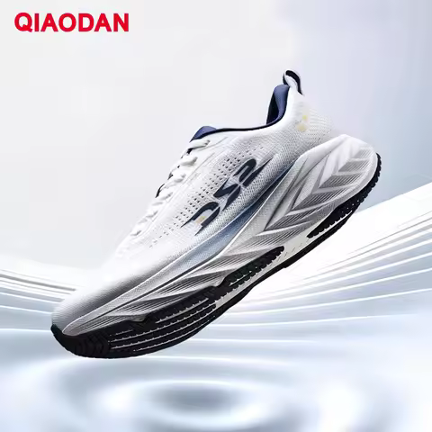QIAODAN DS2 2nd Gen Men's Wide Toe Box Running Shoes Breathable Mesh Lightweight Shock Absorbing Spo