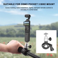 อุปกรณ์ติดกล้องสำหรับอุปกรณ์ขากล้องมือถือจักรยานสำหรับจักรยานที่แข็งแรงติดตั้งจักรยานสำหรับ Dji Osmo Pocket 3 /Om 4 /Osmo Mobile 3/Mobile 2ติดตั้งง่ายการรองรับกล้องที่ทนทาน